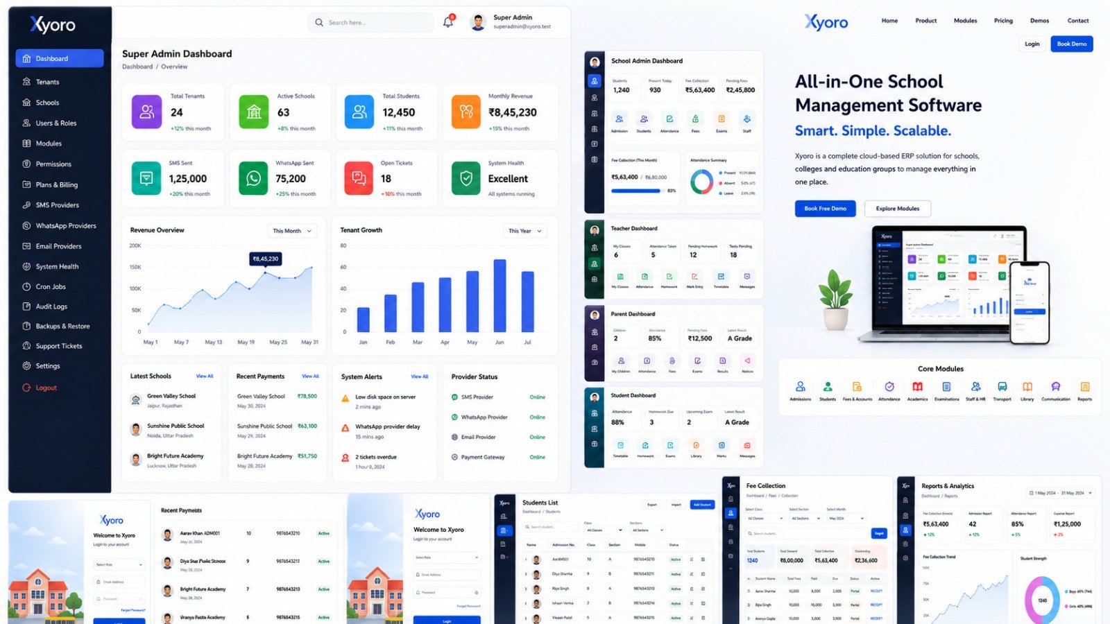 Xyoro — Student Attendance Trend